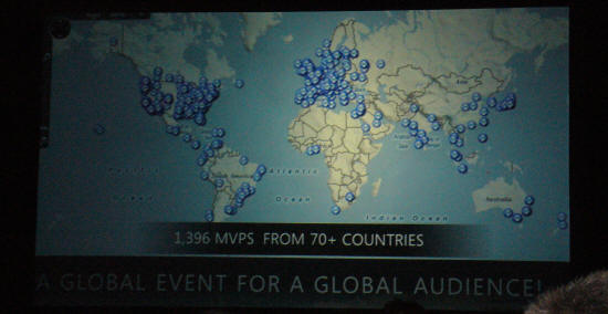 1396 MVPS FROM 70+ COUNTRIES